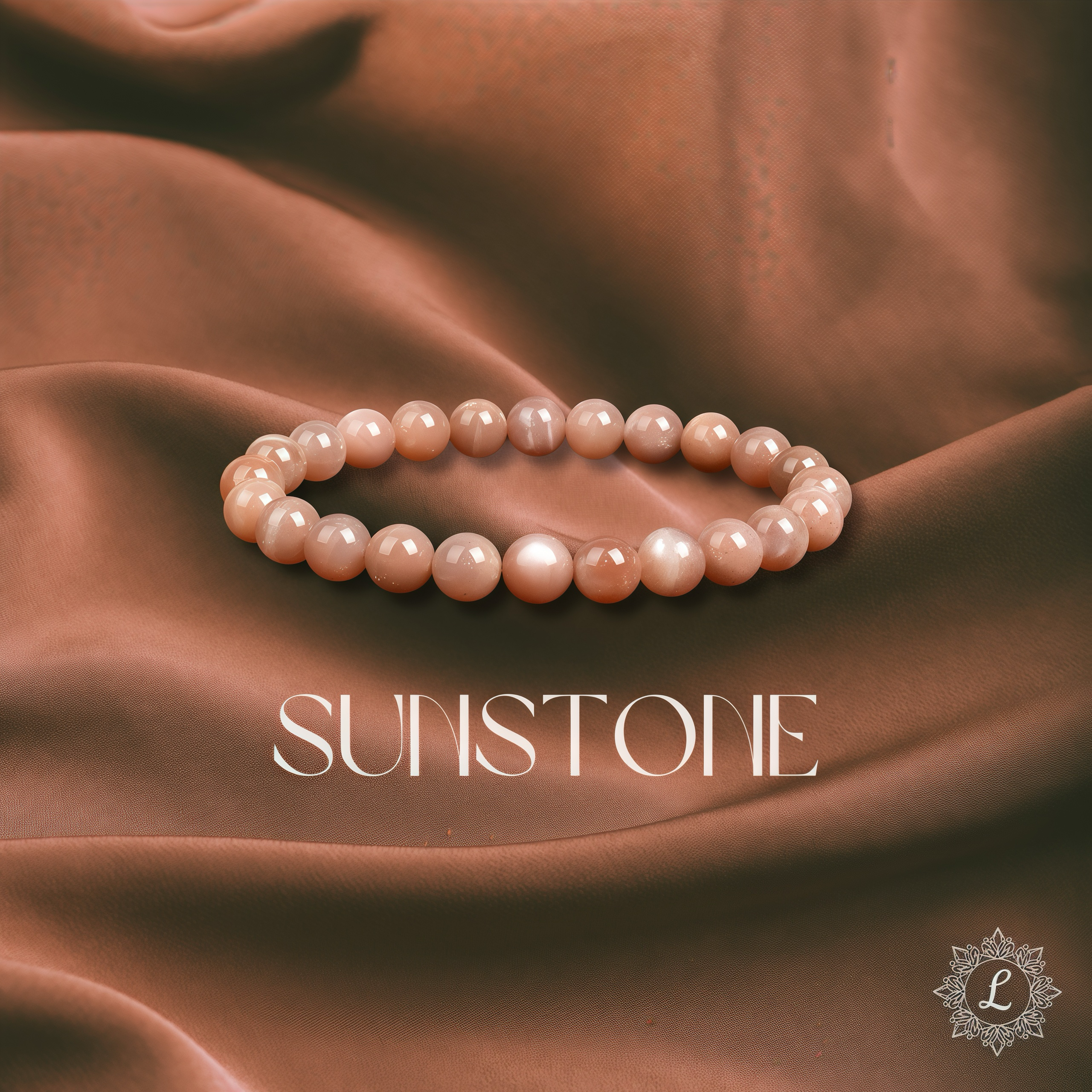 Sunstone Crystal Bracelet